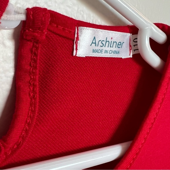 Red Dress with Bow - Picture 2 of 2